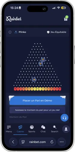 Collision avec les chevilles et changements de direction