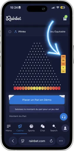 Résultat final avec multiplicateur dans l'emplacement