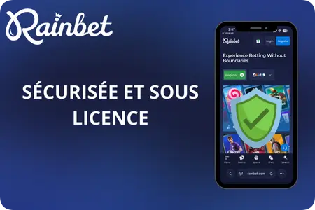 Licence Rainbet et inscription crypto sécurisée